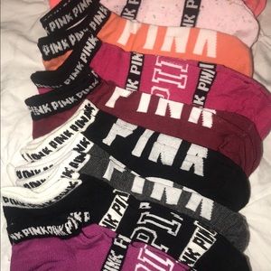 VS PINK socks - 6 pairs